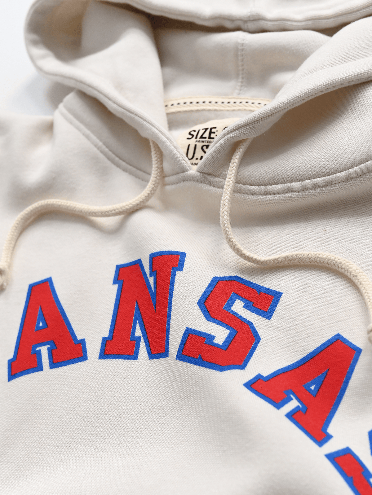 KU - Wilt Jayhawks Basketball #13 White PO Hoody - Roots of Fight Canada