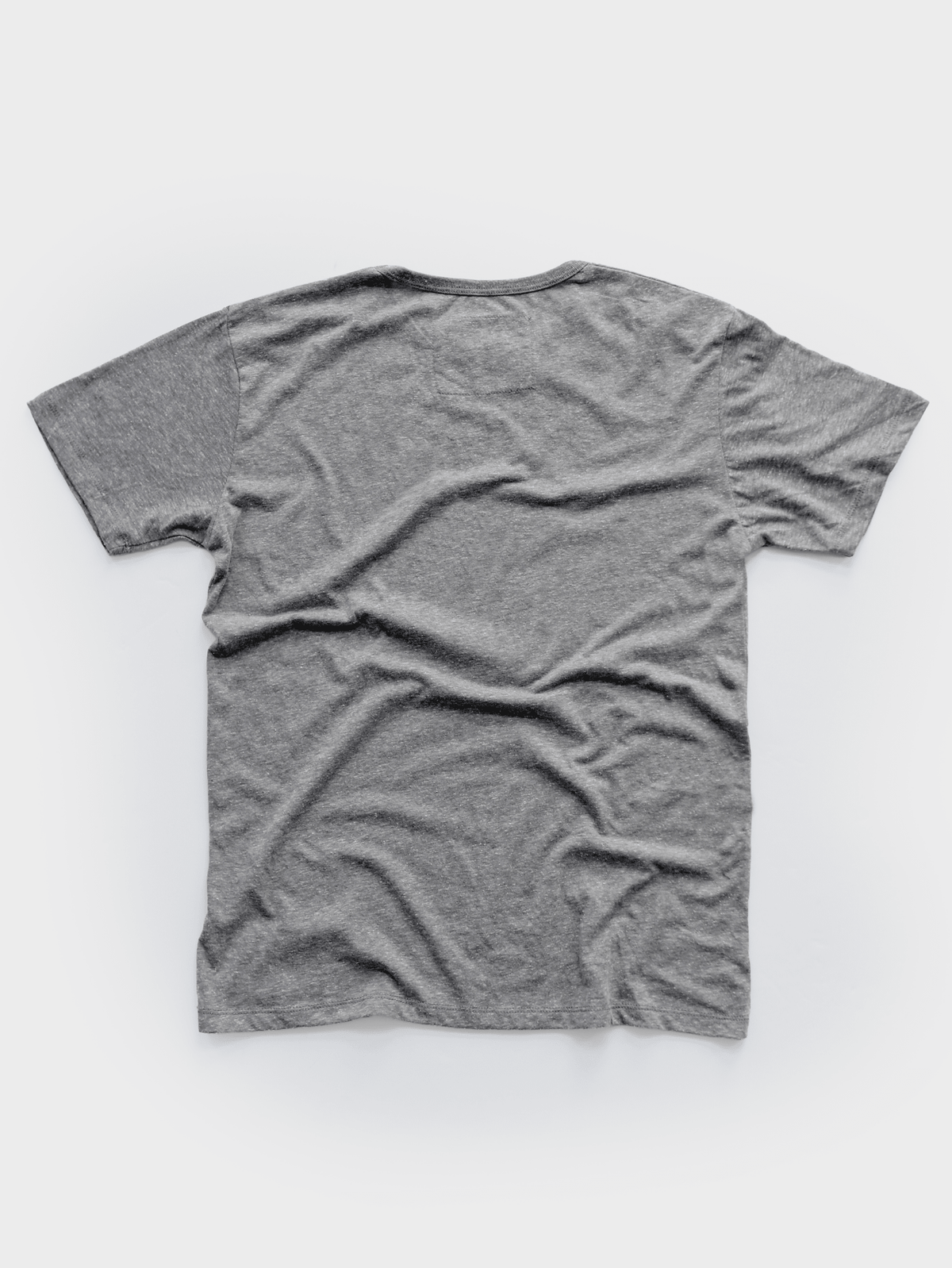 KU - Wilt Jayhawks Basketball Grey Triblend Tee - Roots of Fight Canada