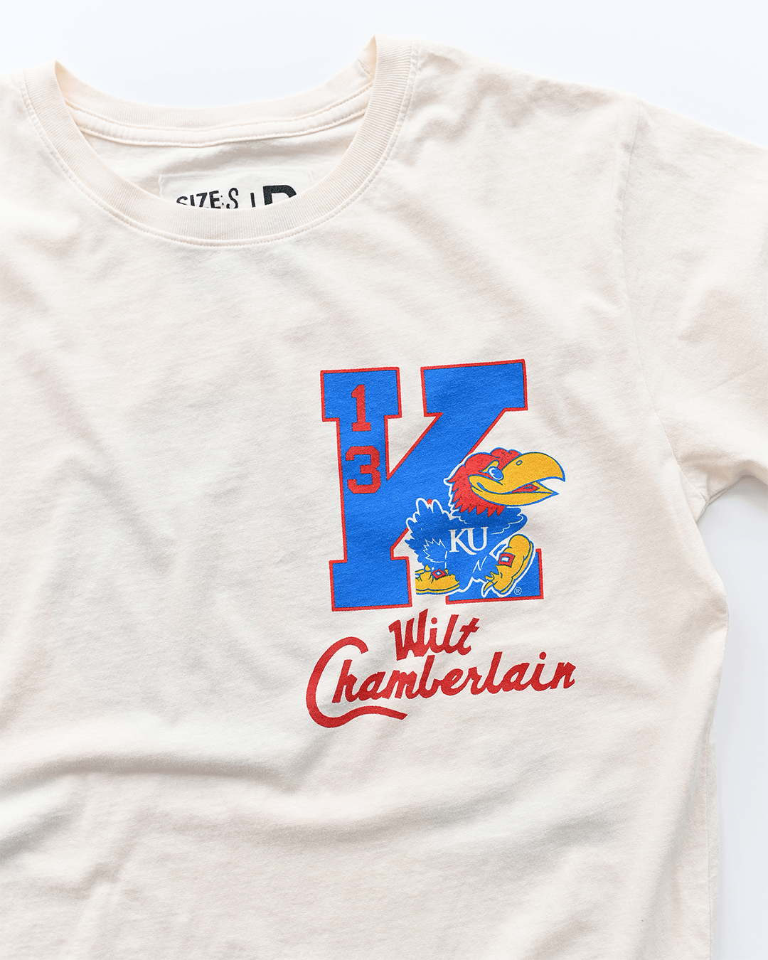 KU - Wilt Jayhawks Legacy White Tee - Roots of Fight Canada