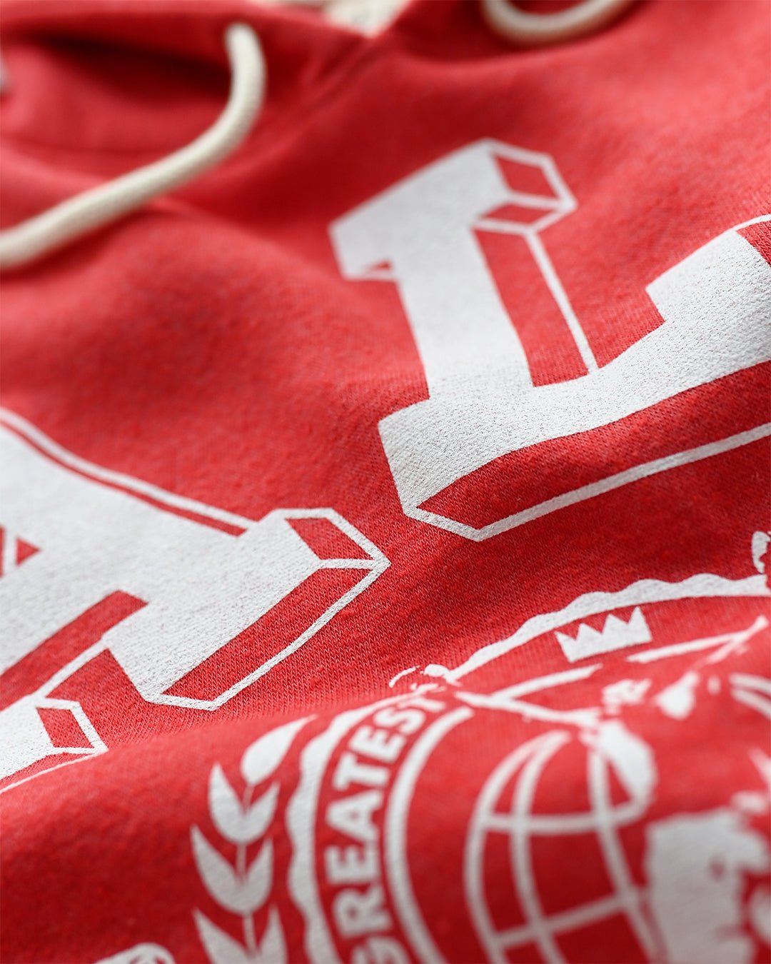 M. Ali Boxing GOAT Red PO Hoody - Roots of Fight Canada