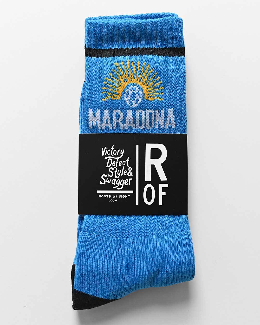 Maradona #10 Blue Socks - Roots of Fight Canada