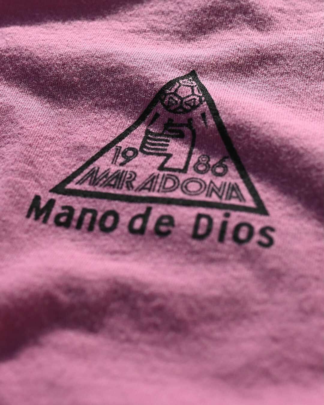 Maradona #10 Pink Tee