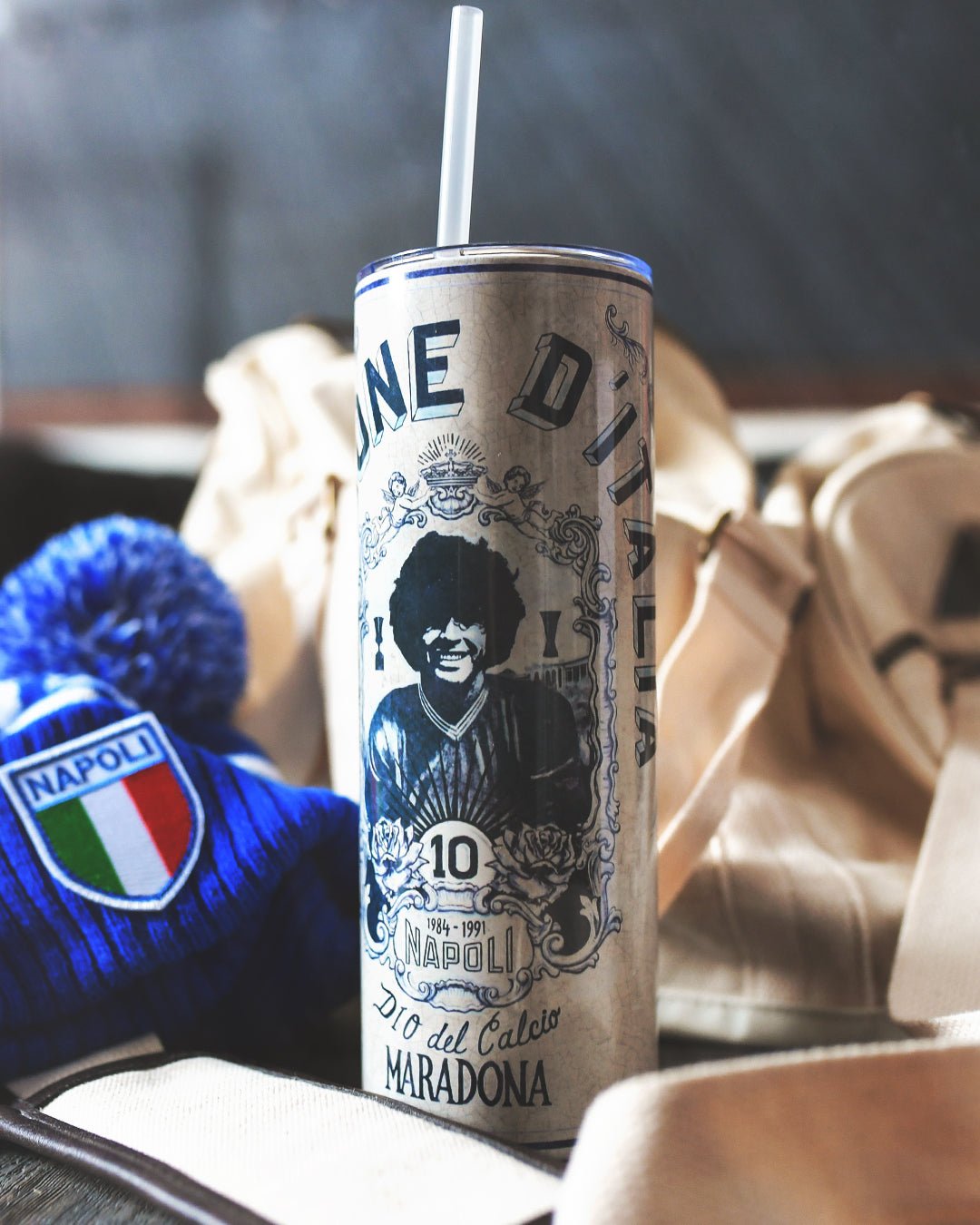 Maradona Campione D’Italia Tumbler - Roots of Fight Canada