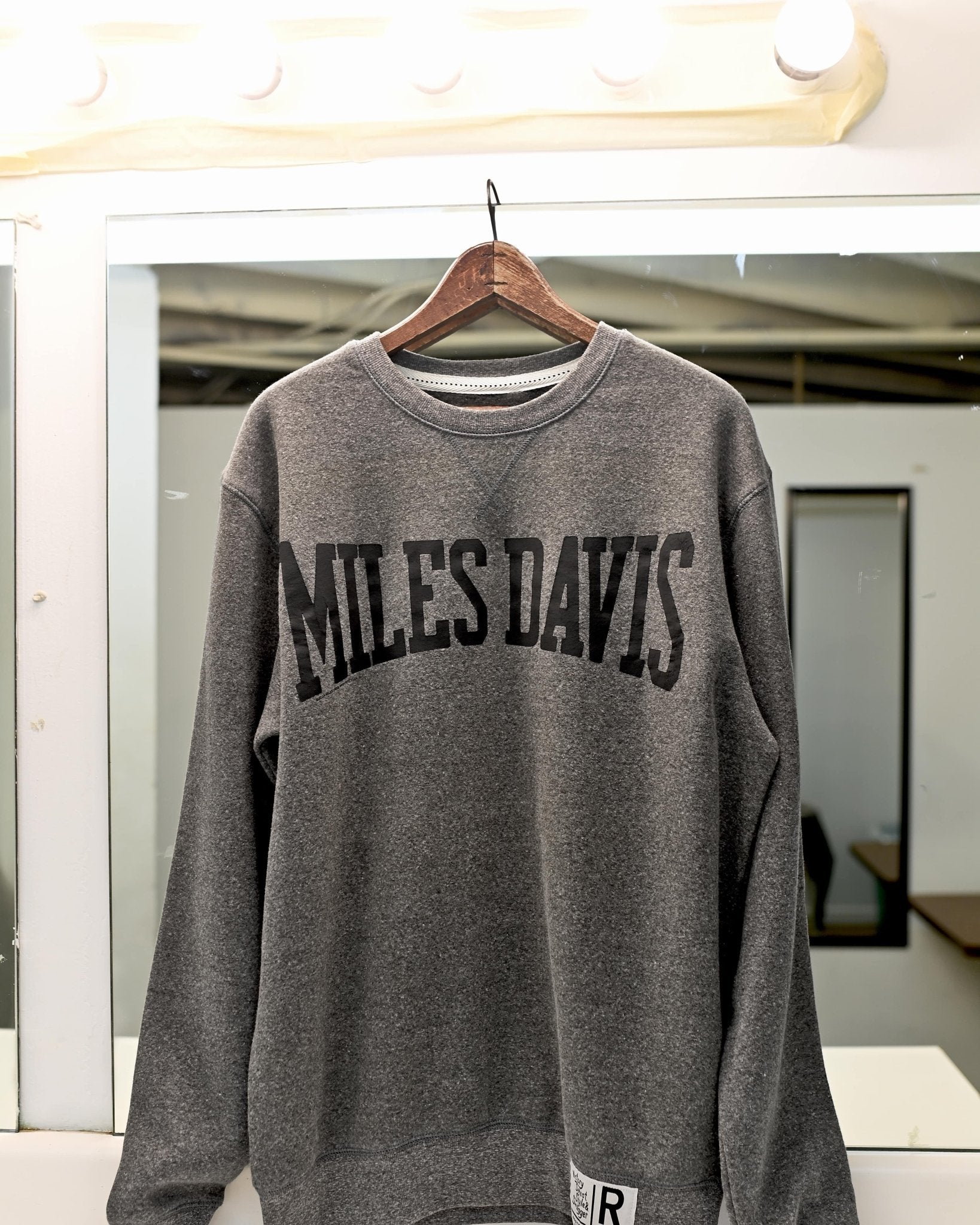 Miles Davis Classic Grey Sweatshirt - Roots of Fight Canada