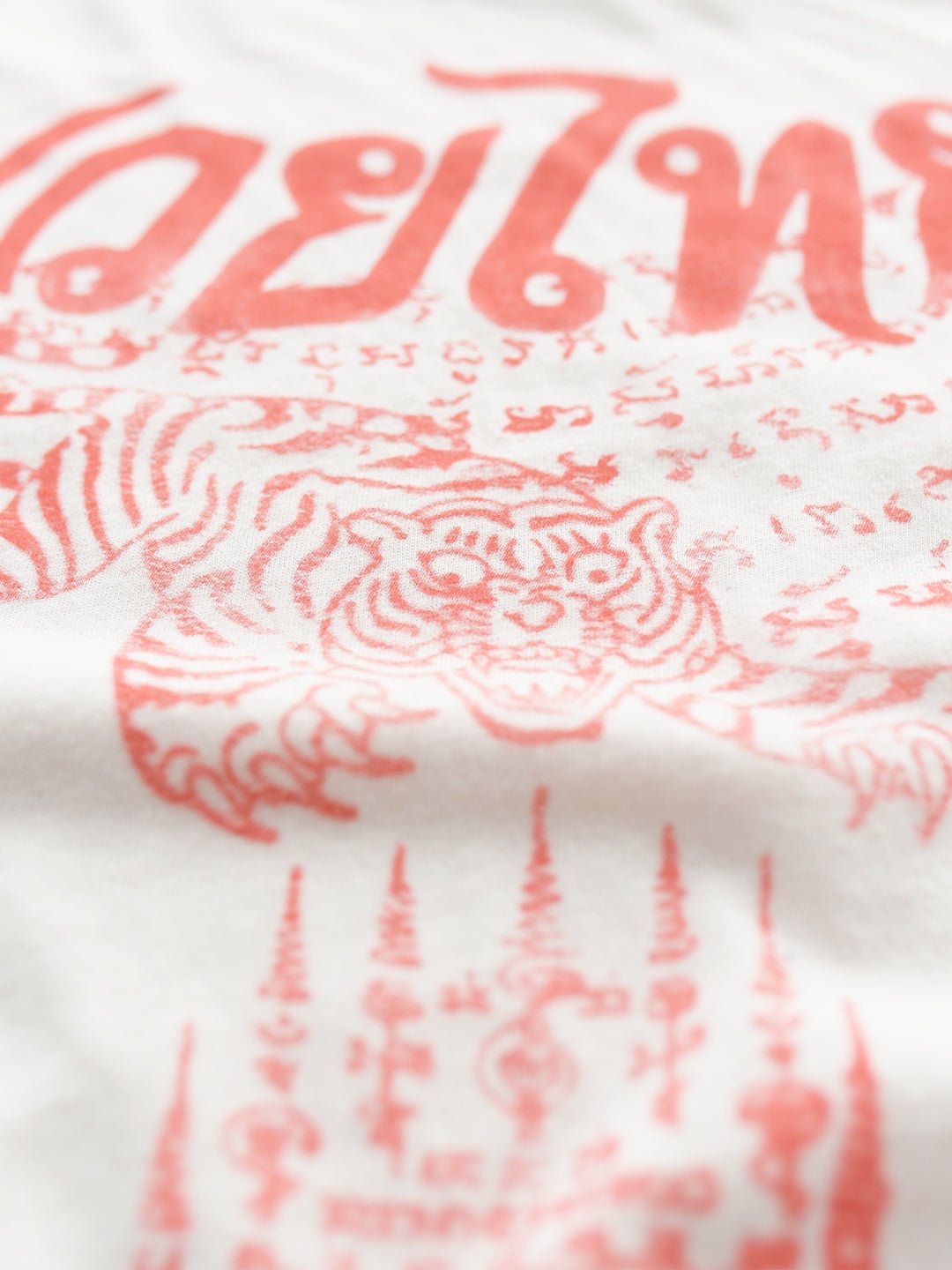 Muay Thai Tiger Women's White Tee - Roots of Fight Canada