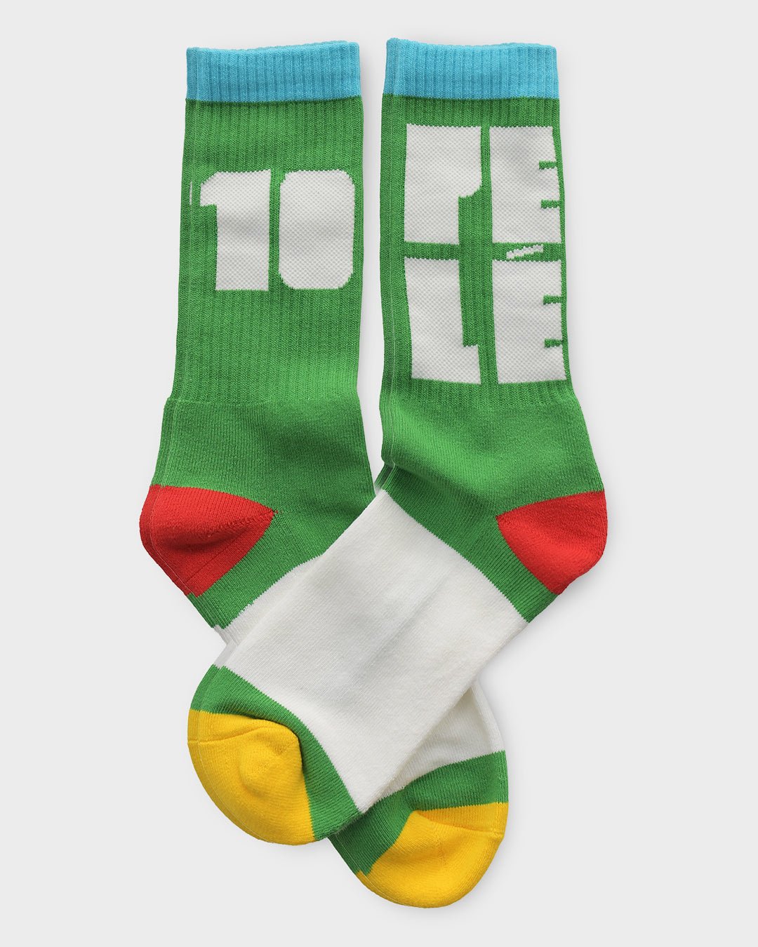 Pelé 10 Brasil Green Socks - Roots of Fight Canada