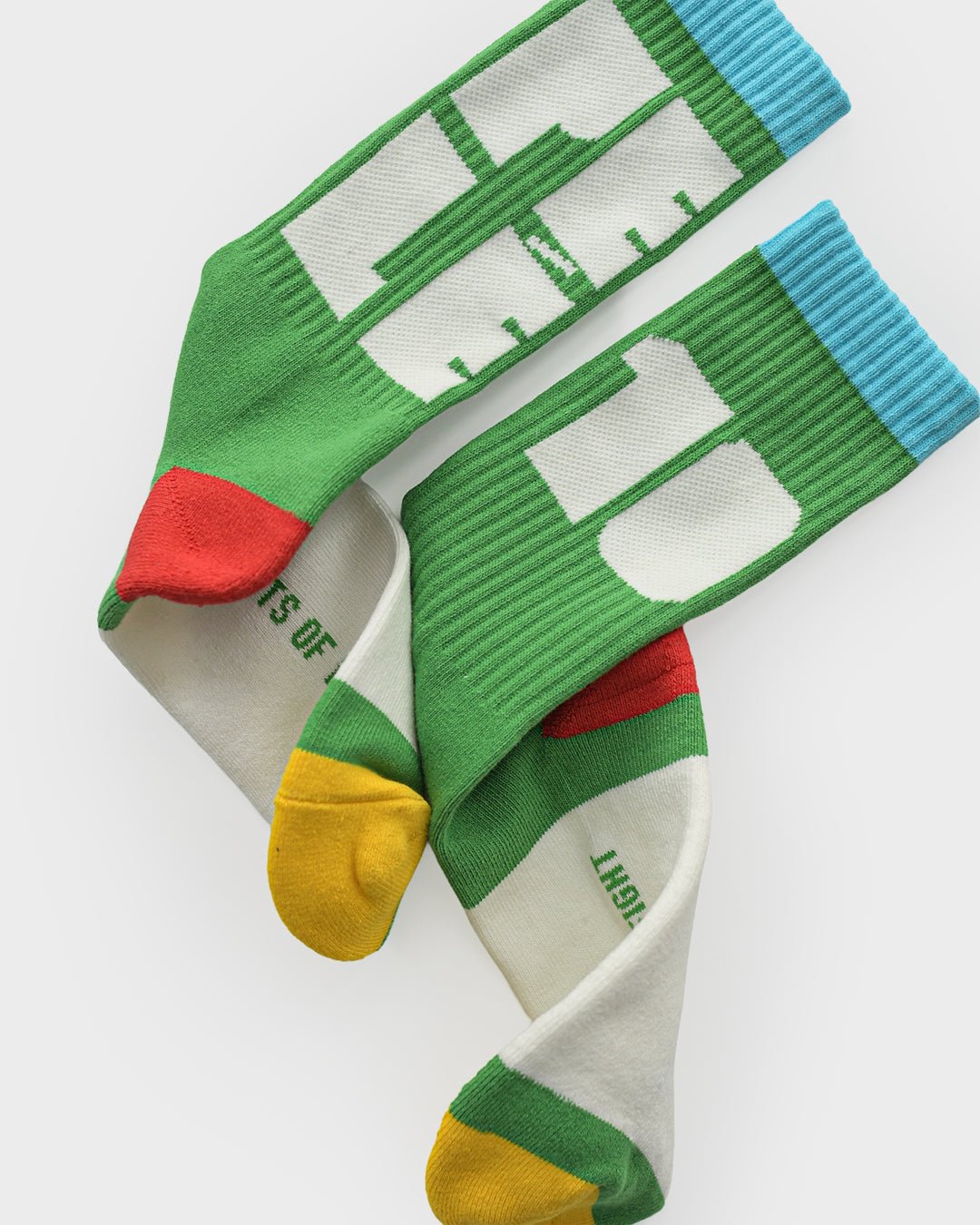 Pelé 10 Brasil Green Socks - Roots of Fight Canada