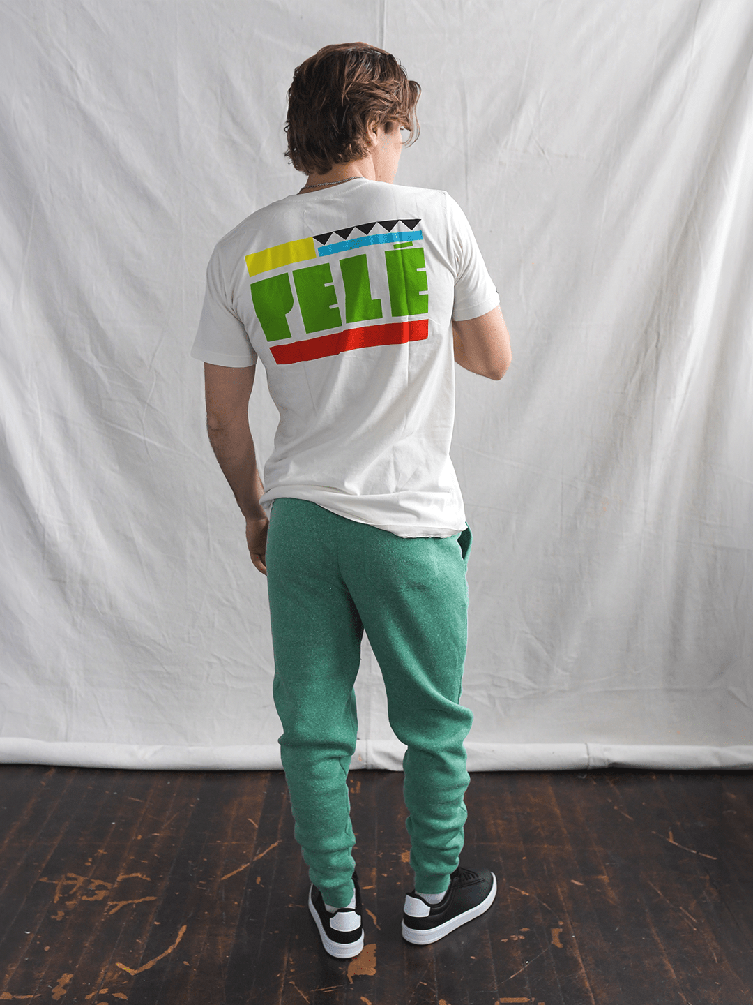 Pelé 10 Brasil White Tee - Roots of Fight Canada