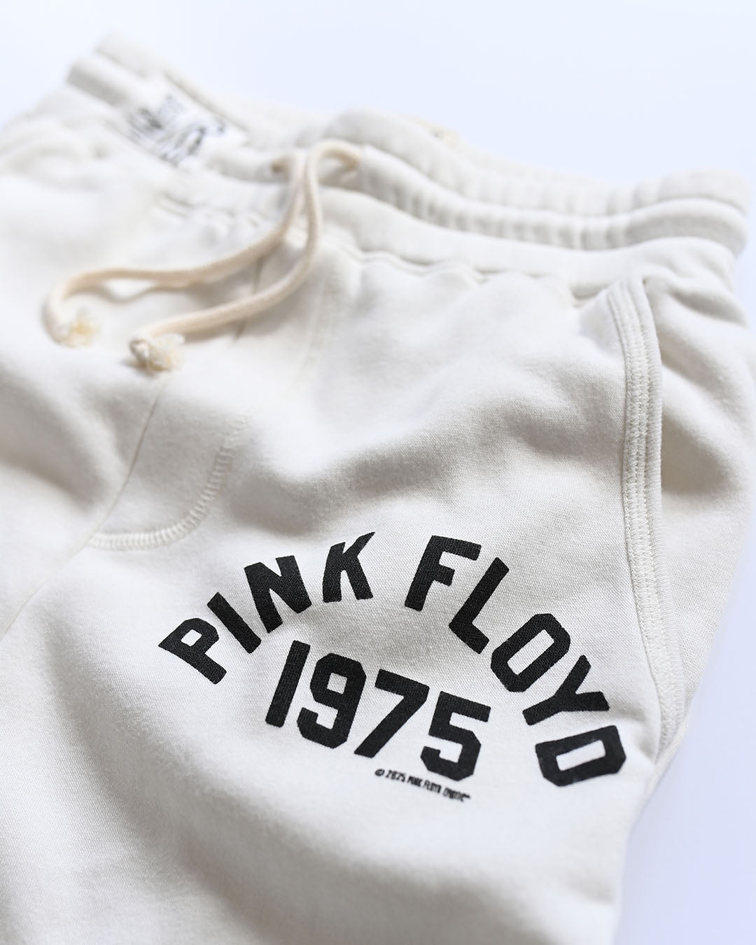 Pink Floyd 1975 White Sweatpants - Roots of Fight Canada