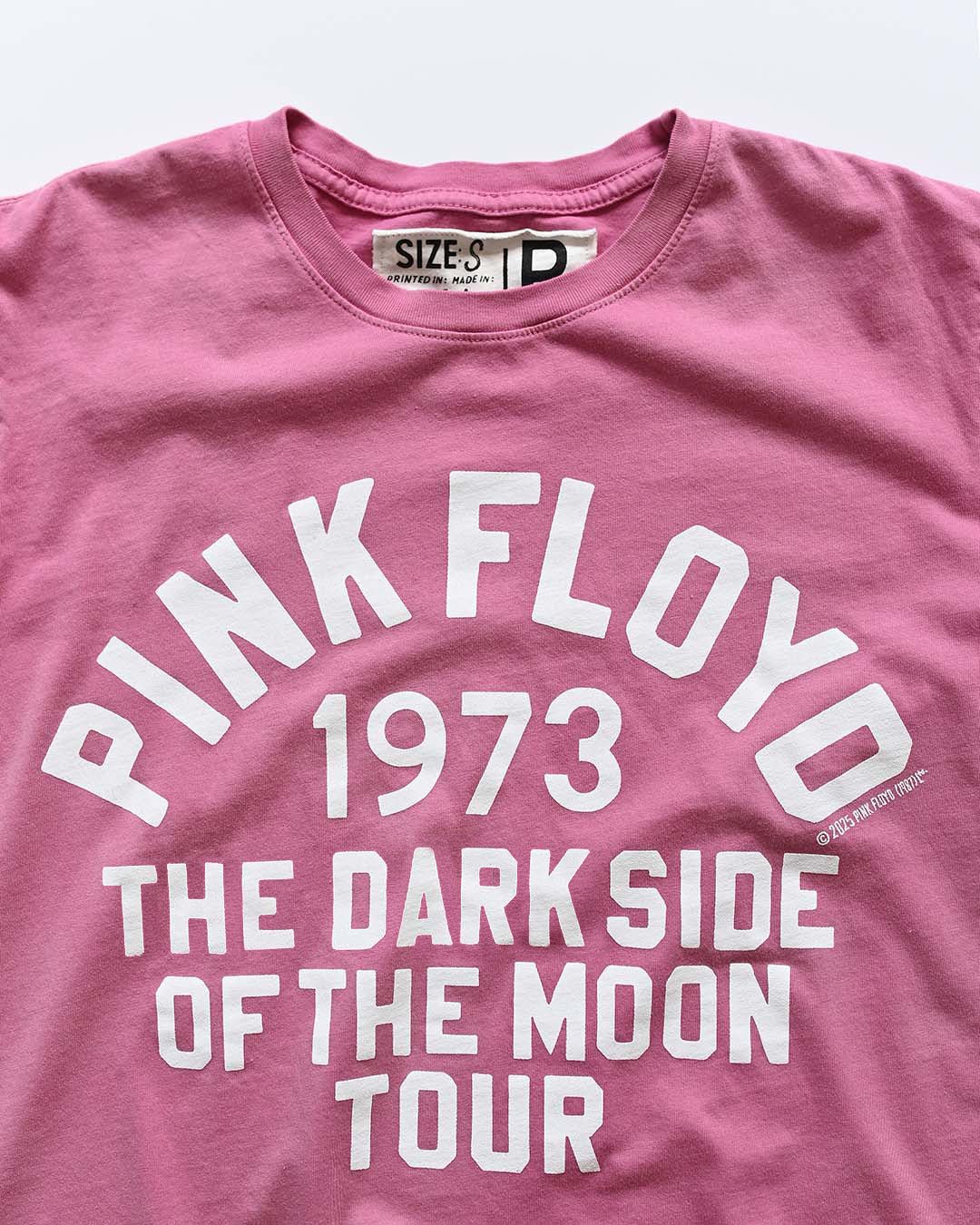 Pink Floyd Darkside '73 Pink Tee - Roots of Fight Canada