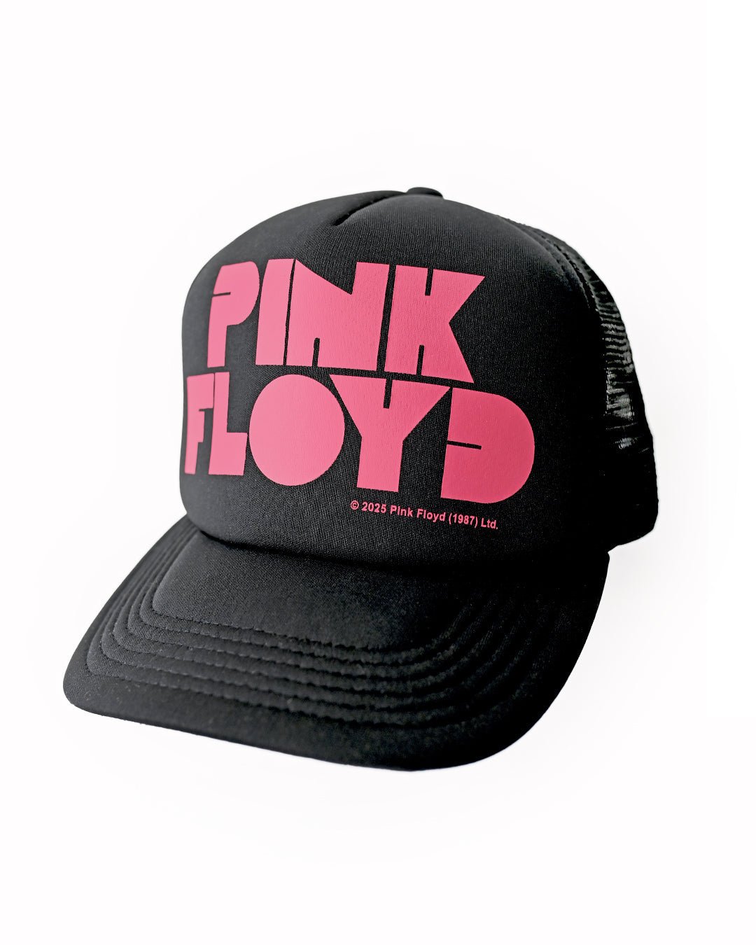 Pink Floyd Eponymous Black Trucker Hat - Roots of Fight Canada