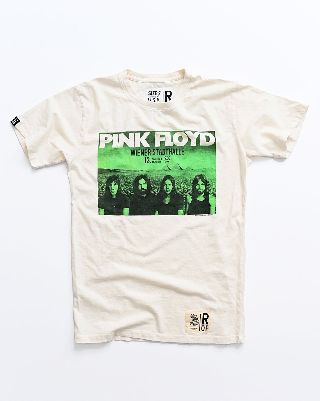 Pink Floyd Vienna Concert White Tee - Roots of Fight Canada