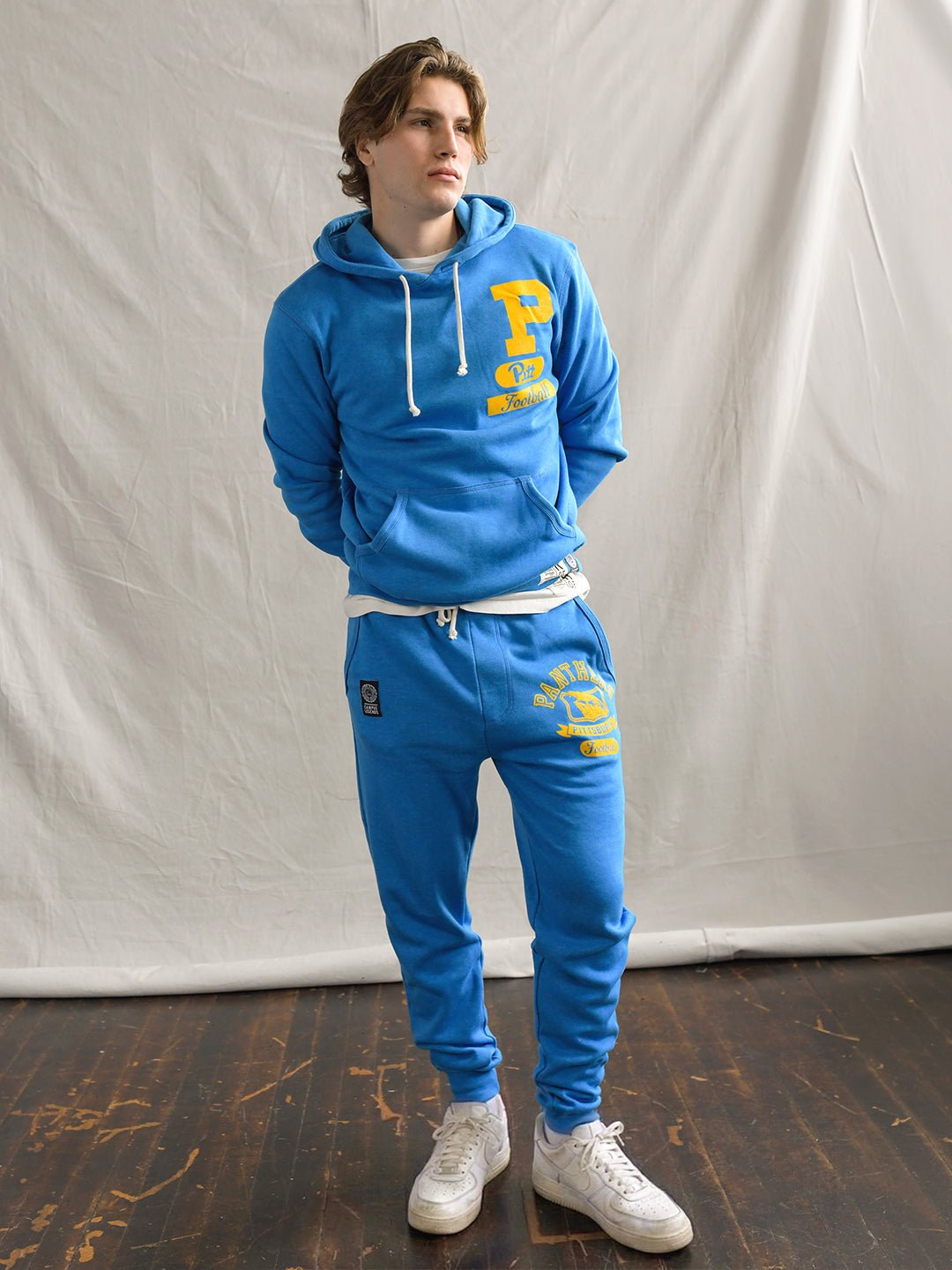 PITT - Panthers Football Blue Sweatpants - Roots of Fight Canada
