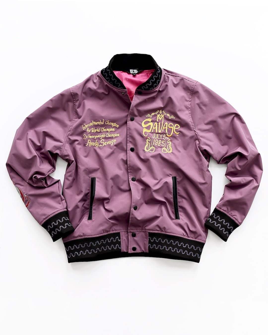 Randy Savage '85 Champ Stadium Jacket - Roots of Fight Canada