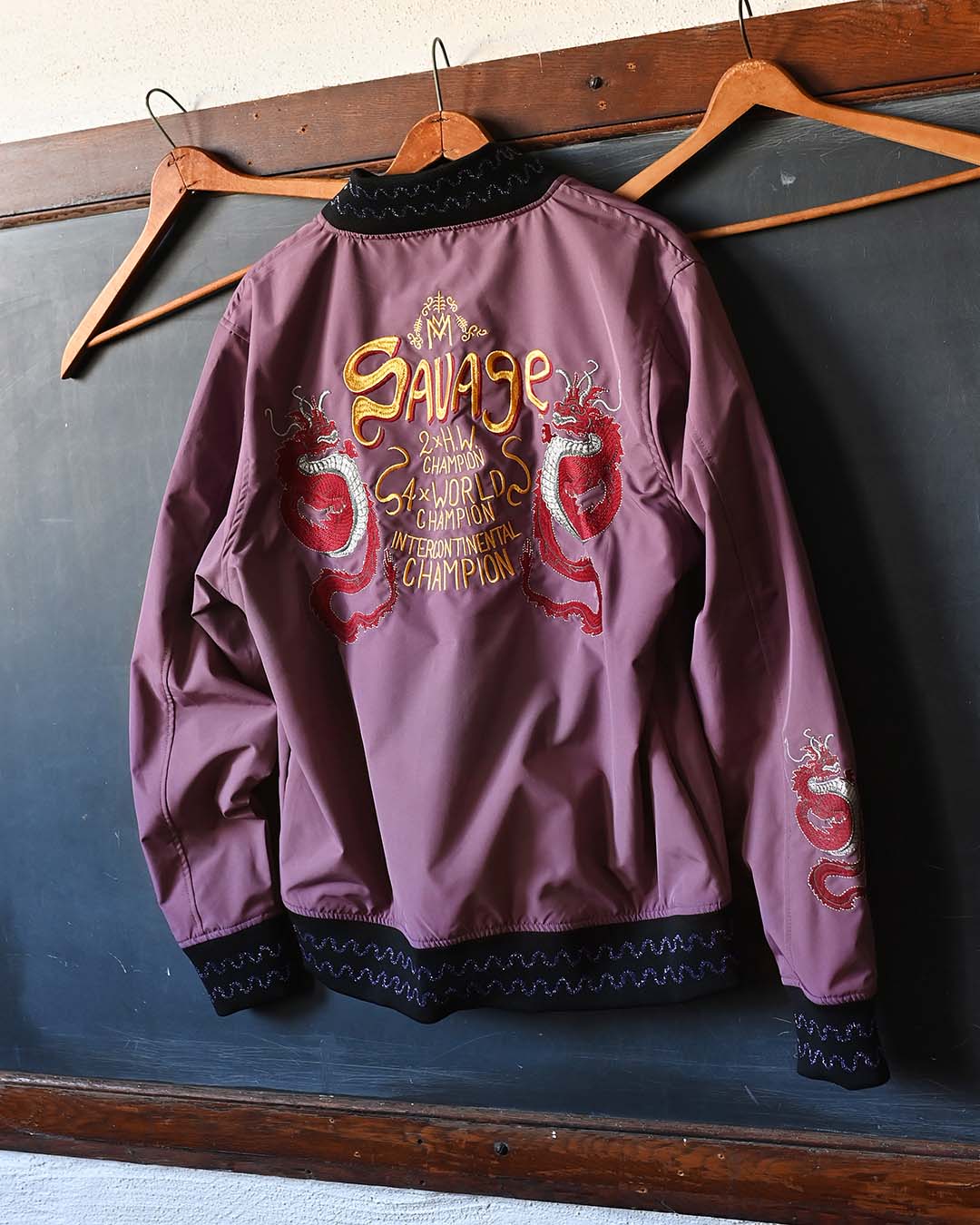 Randy Savage '85 Champ Stadium Jacket - Roots of Fight Canada