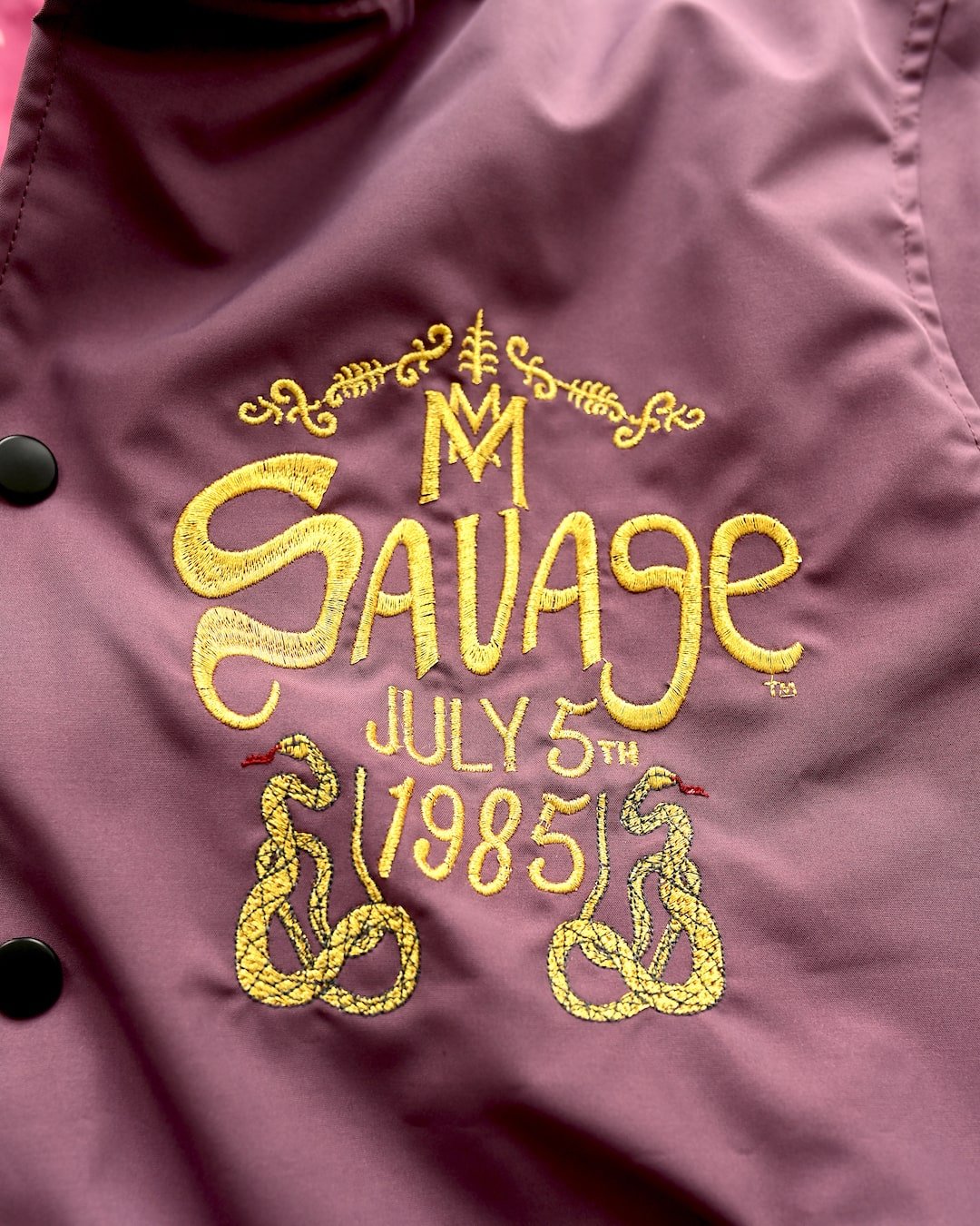 Randy Savage '85 Champ Stadium Jacket - Roots of Fight Canada