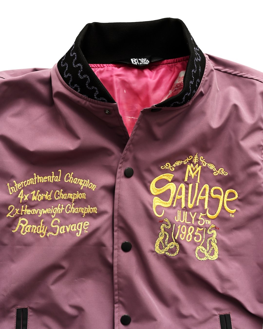 Randy Savage '85 Champ Stadium Jacket - Roots of Fight Canada