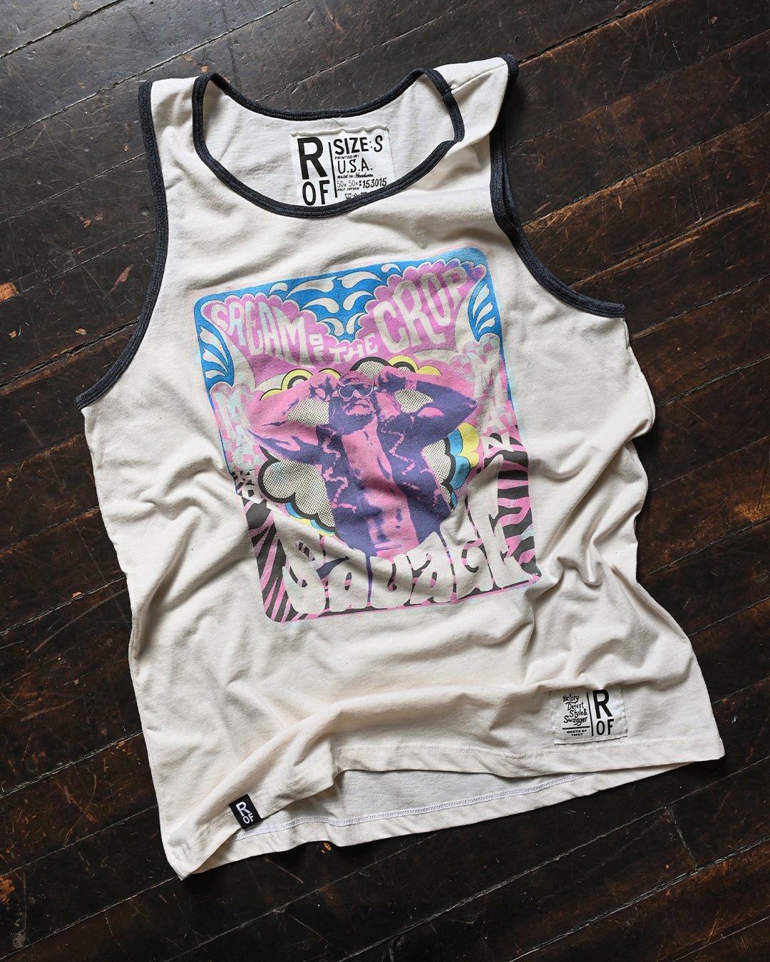 Randy Savage Cream of the Crop White Tank - Roots of Fight Canada