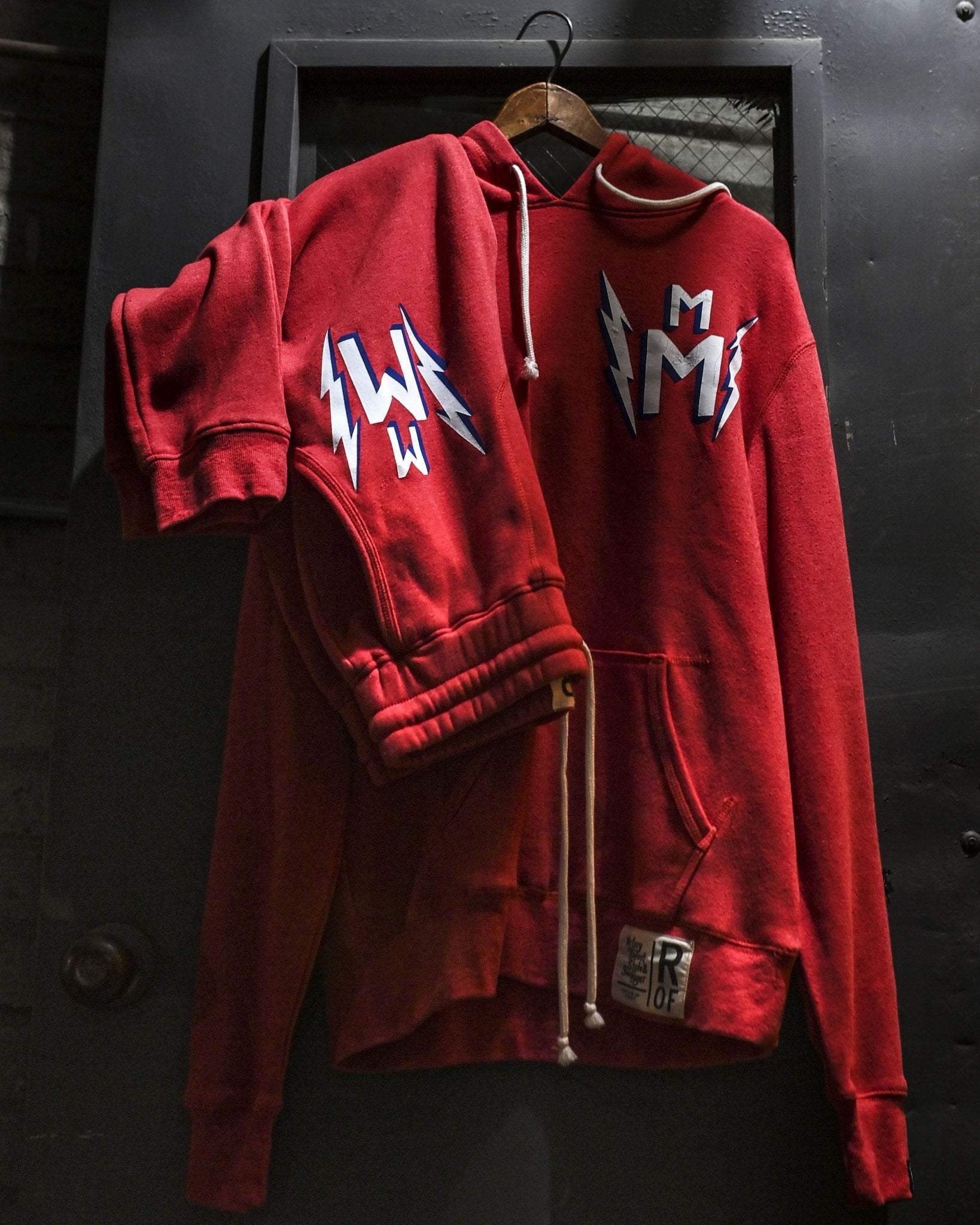 Randy Savage Macho Man Red PO Hoody - Roots of Fight Canada