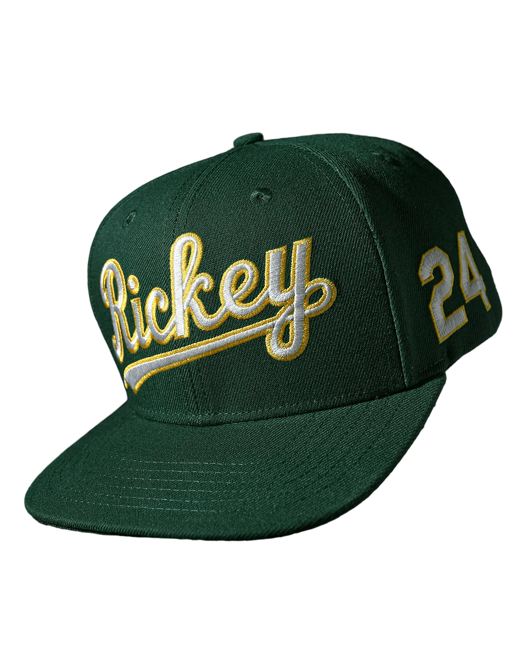 Rickey Henderson 24 Oakland Snapback Hat - Roots of Fight Canada