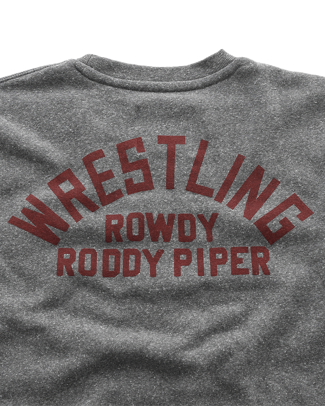 Roddy Piper Villain '81 Grey Sweatshirt - Roots of Fight Canada