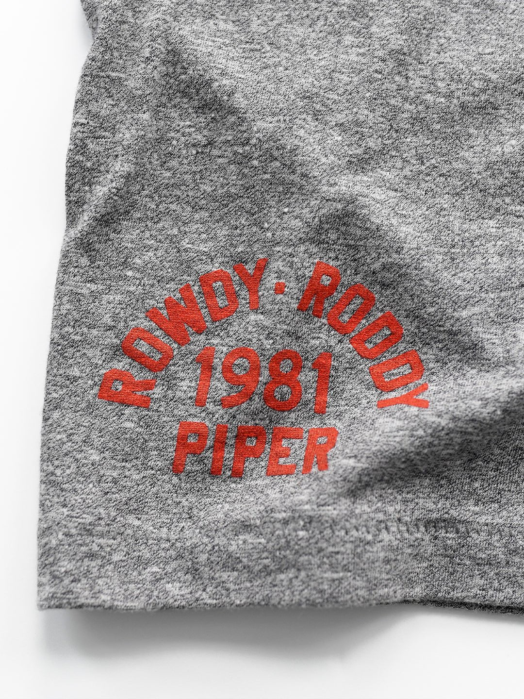 Roddy Piper Villain Women's Grey Tee - Roots of Fight Canada