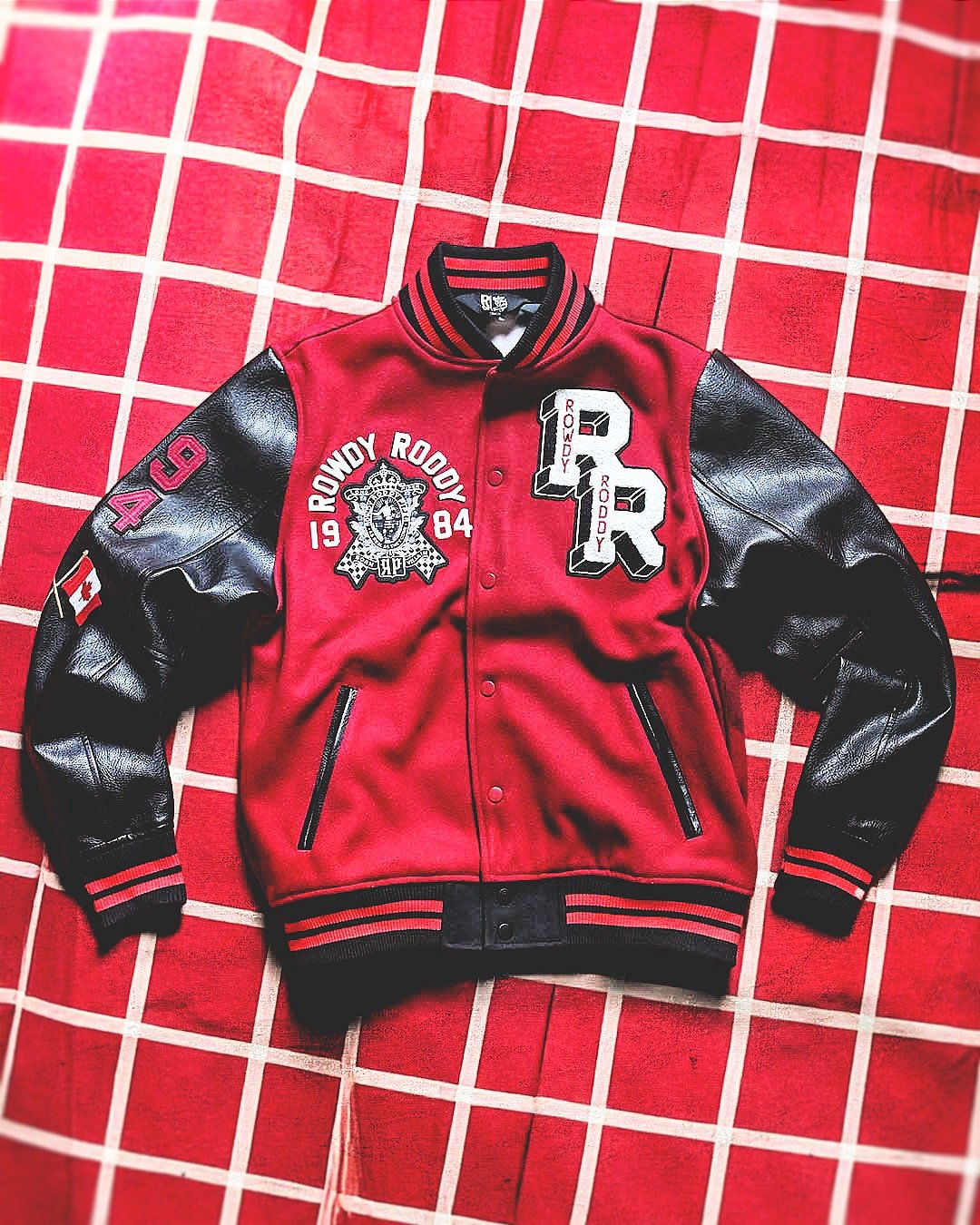 Rowdy Roddy Piper Melton Jacket - Roots of Fight Canada