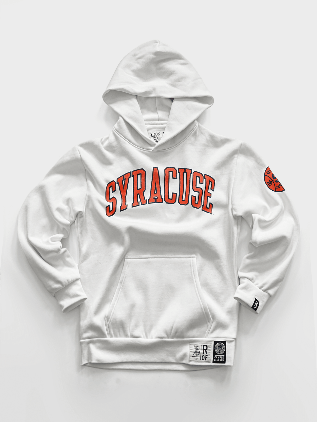 SYR - Carmelo Anthony White Heavyweight PO Hoody - Roots of Fight Canada