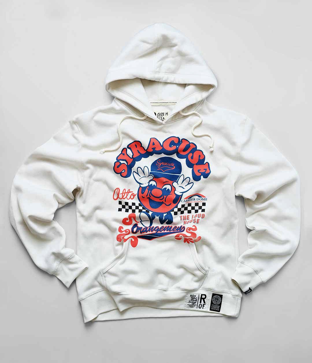 Syracuse - Orangemen Ivory PO Hoody - Roots of Fight Canada