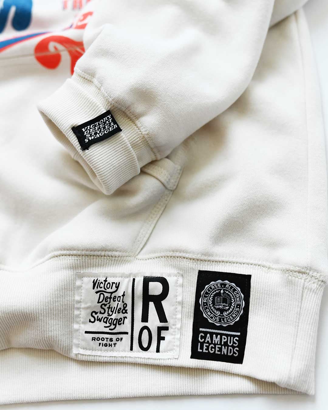 Syracuse - Orangemen Ivory PO Hoody - Roots of Fight Canada