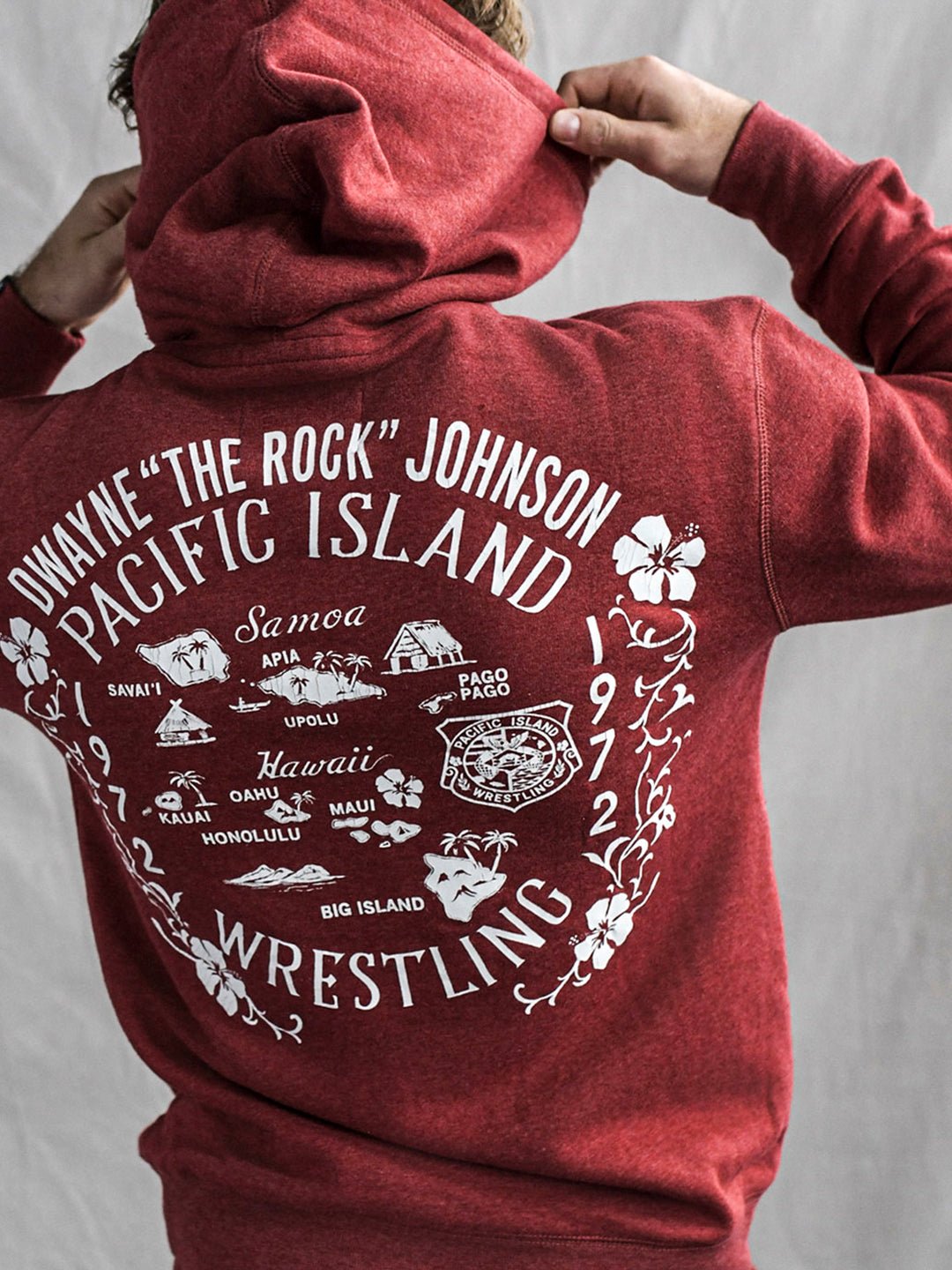 The Rock People's Champ Cardinal PO Hoody - Roots of Fight Canada