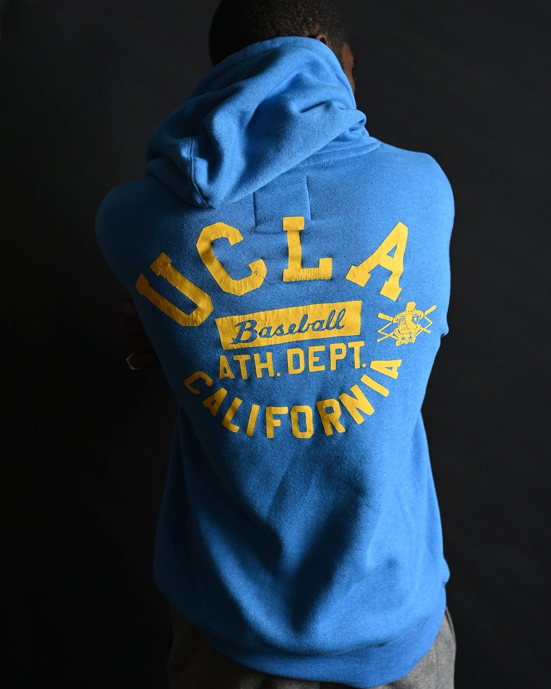 UCLA Bruins Baseball Blue Hoody - Roots of Fight Canada