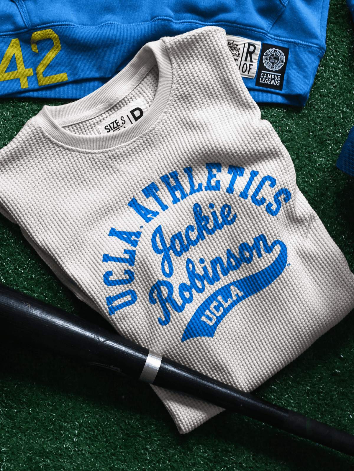 UCLA - Jackie Robinson Legacy Ivory Thermal - Roots of Fight Canada