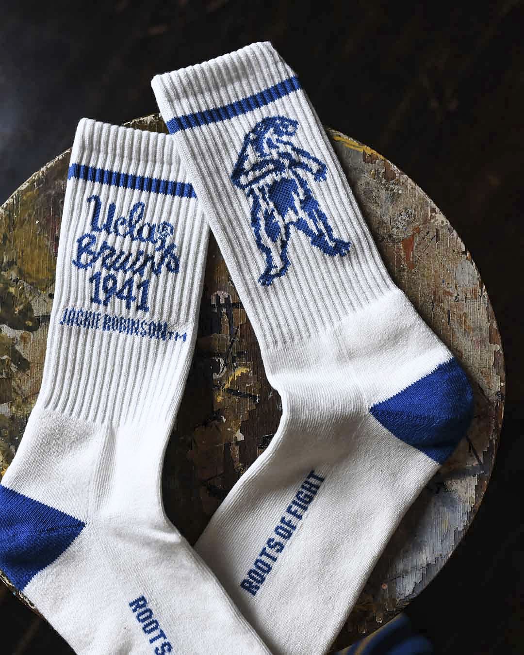 UCLA - Robinson '41 White Socks - Roots of Fight Canada