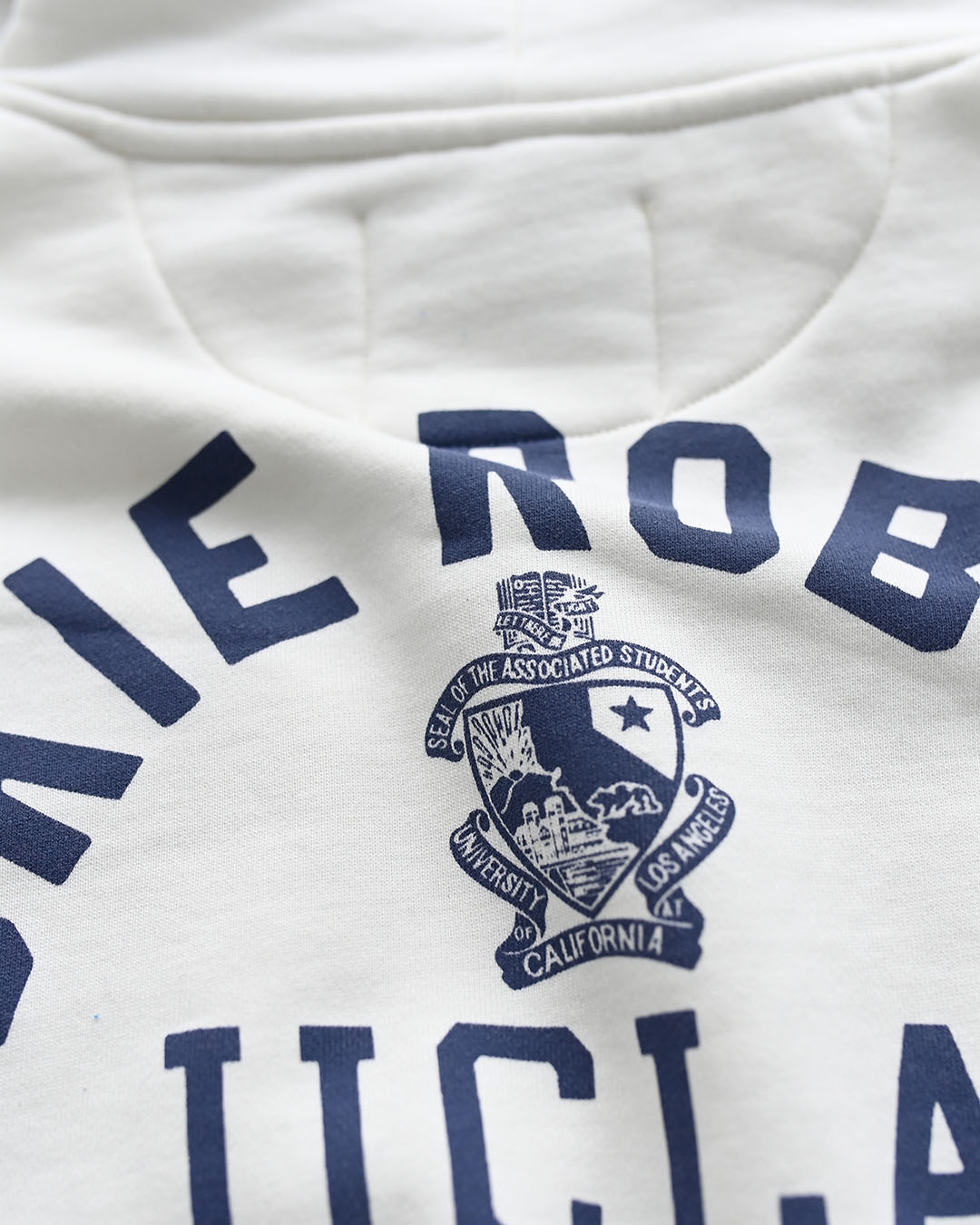 UCLA - Robinson Era White Heavyweight PO Hoody - Roots of Fight Canada