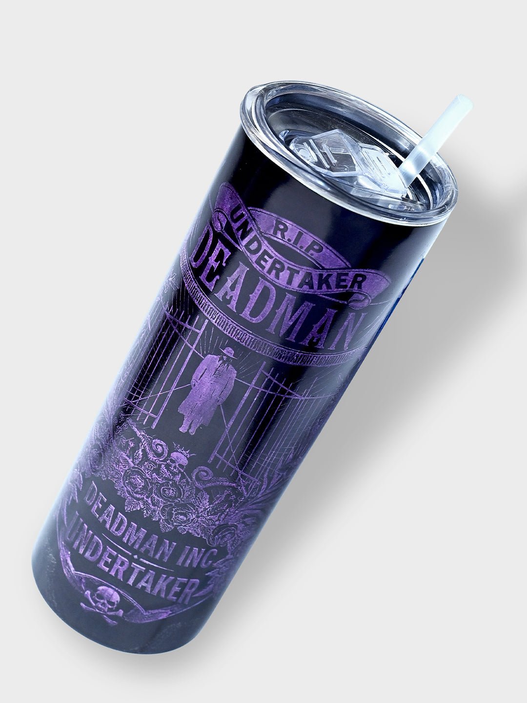 Undertaker Deadman Inc. Black Tumbler - Roots of Fight Canada