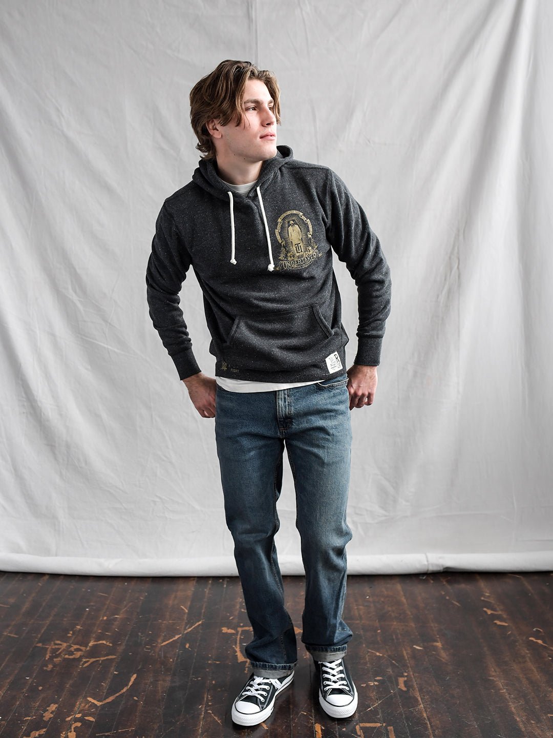Undertaker Death Valley Black PO Hoody - Roots of Fight Canada