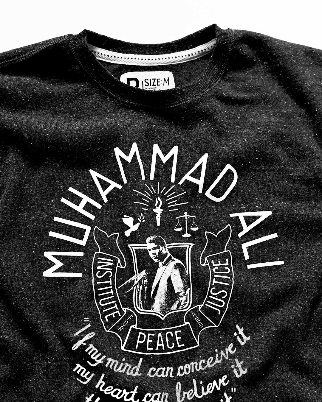 UofL - Ali Louisville Black Sweatshirt - Roots of Fight Canada