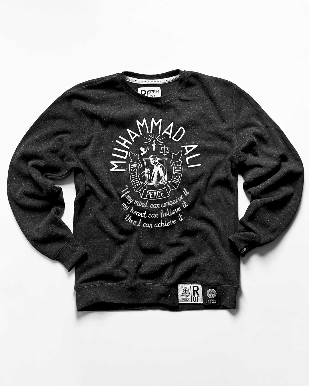 UofL - Ali Louisville Black Sweatshirt - Roots of Fight Canada