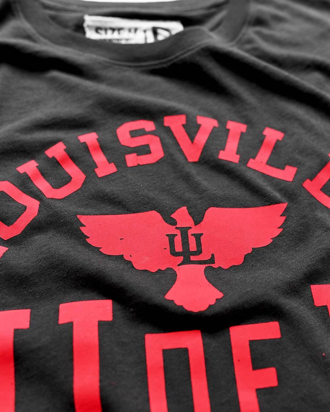 UofL - Louisville Black Tee - Roots of Fight Canada