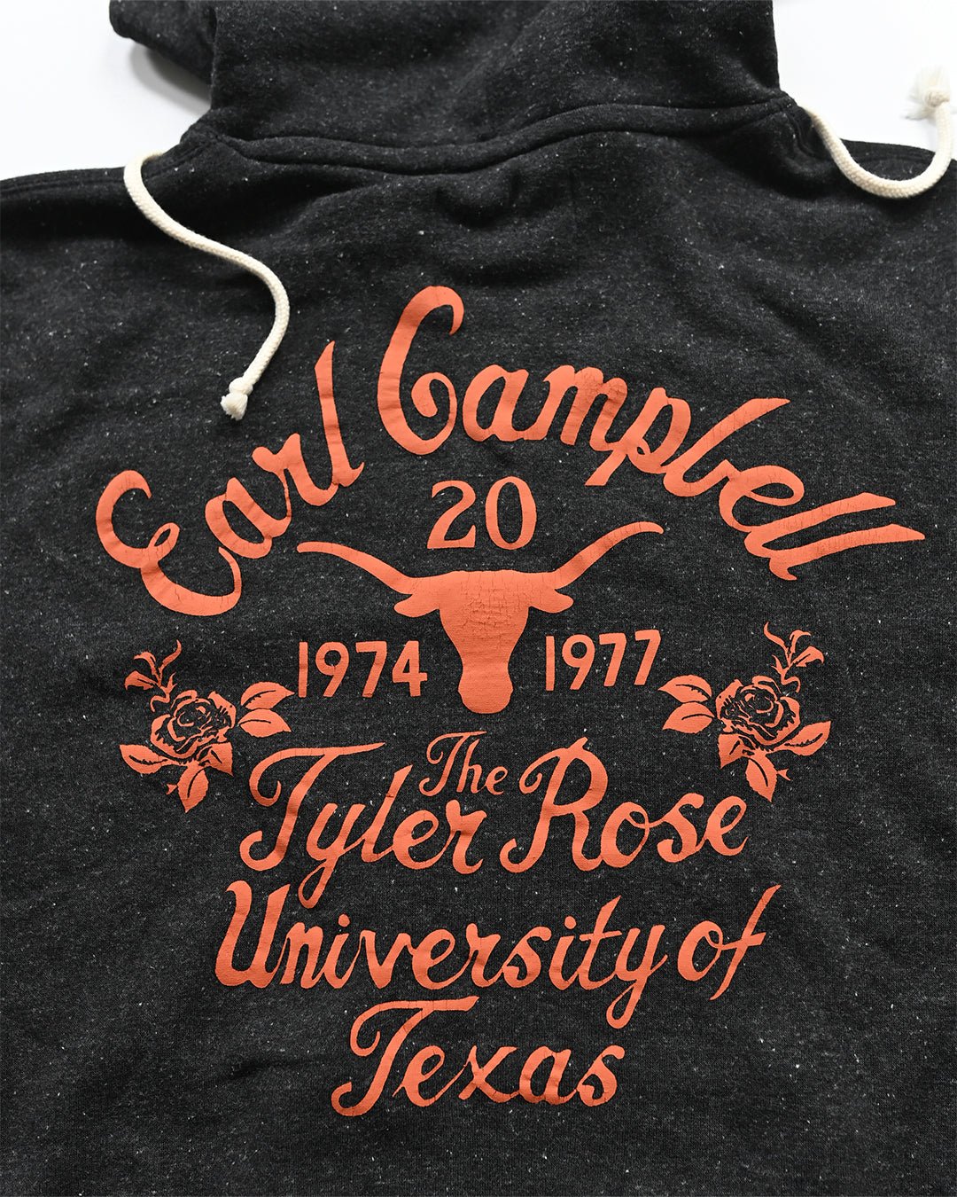 UT - Earl Campbell Tyler Rose Black PO Hoody - Roots of Fight Canada