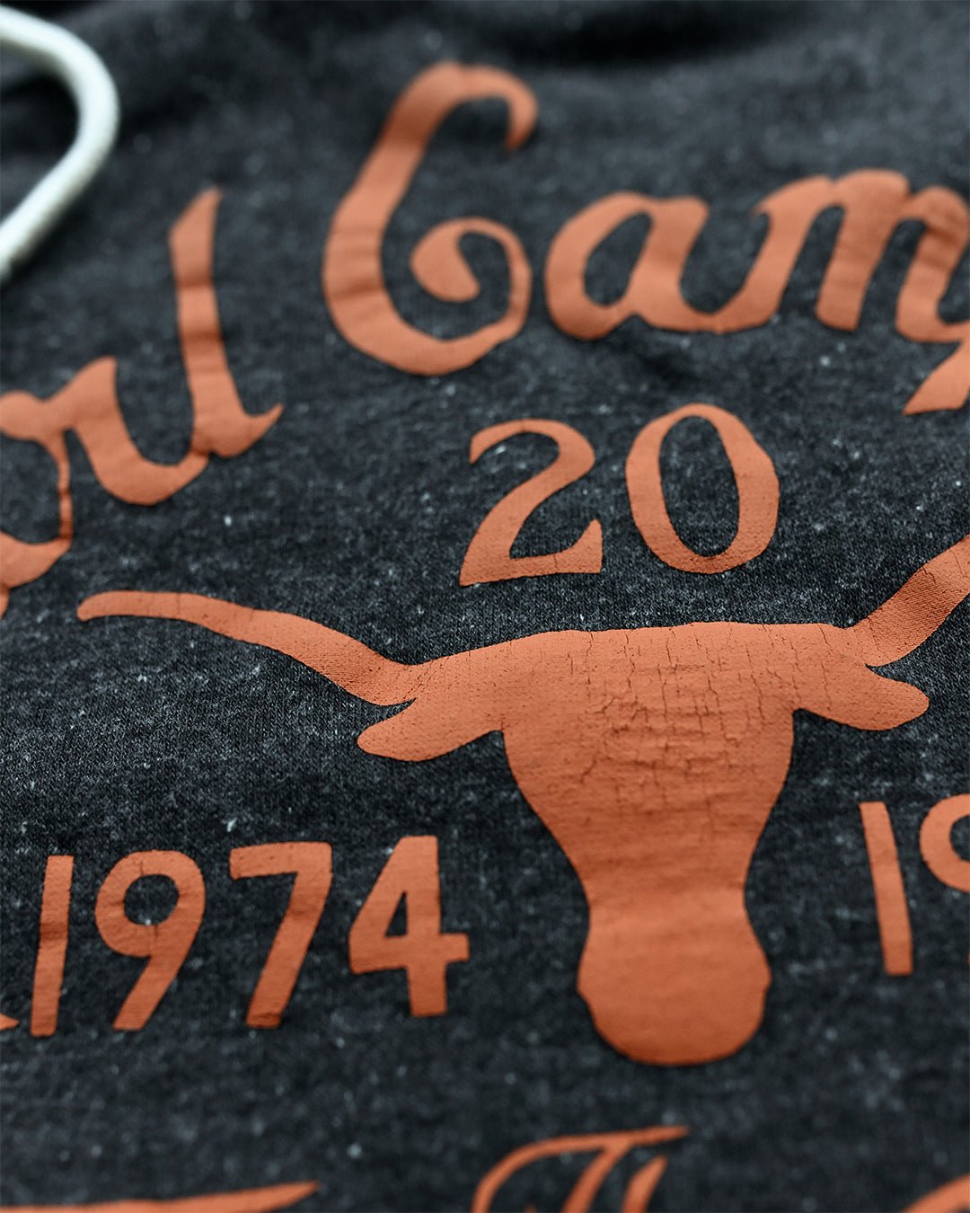 UT - Earl Campbell Tyler Rose Black PO Hoody - Roots of Fight Canada