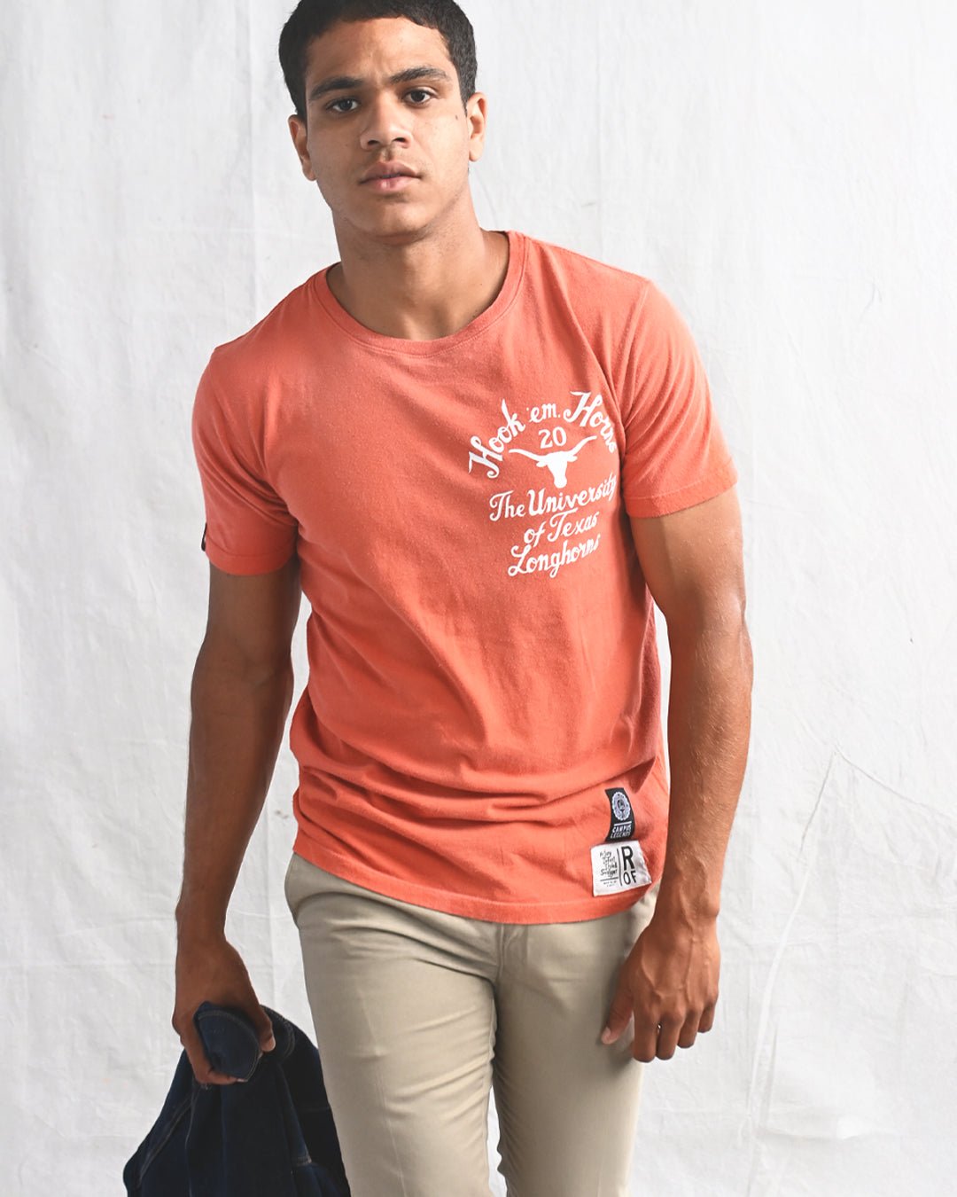 UT - Earl Campbell Tyler Rose Orange Tee - Roots of Fight Canada