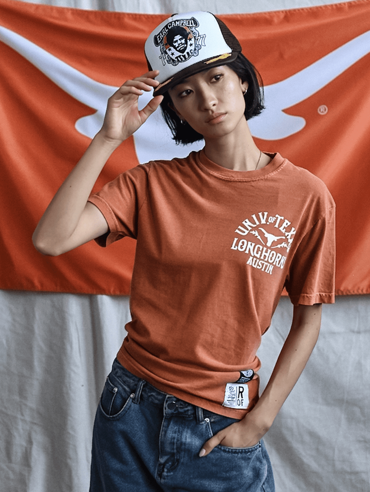 UT - Hook 'Em Horns Orange Tee - Roots of Fight Canada