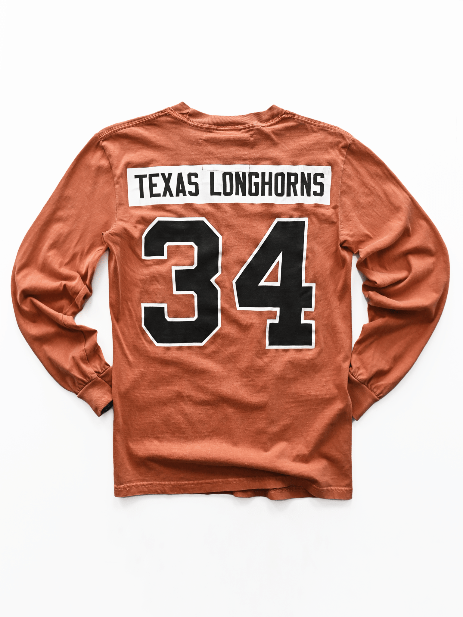 UT - Ricky Williams 34 Orange Long Sleeve Tee - Roots of Fight Canada