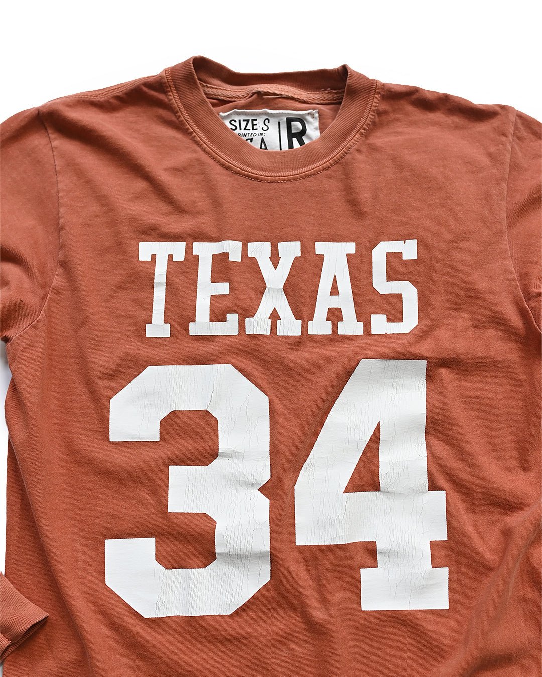 UT - Ricky Williams Texas Footbal Orange Long Sleeve Tee - Roots of Fight Canada