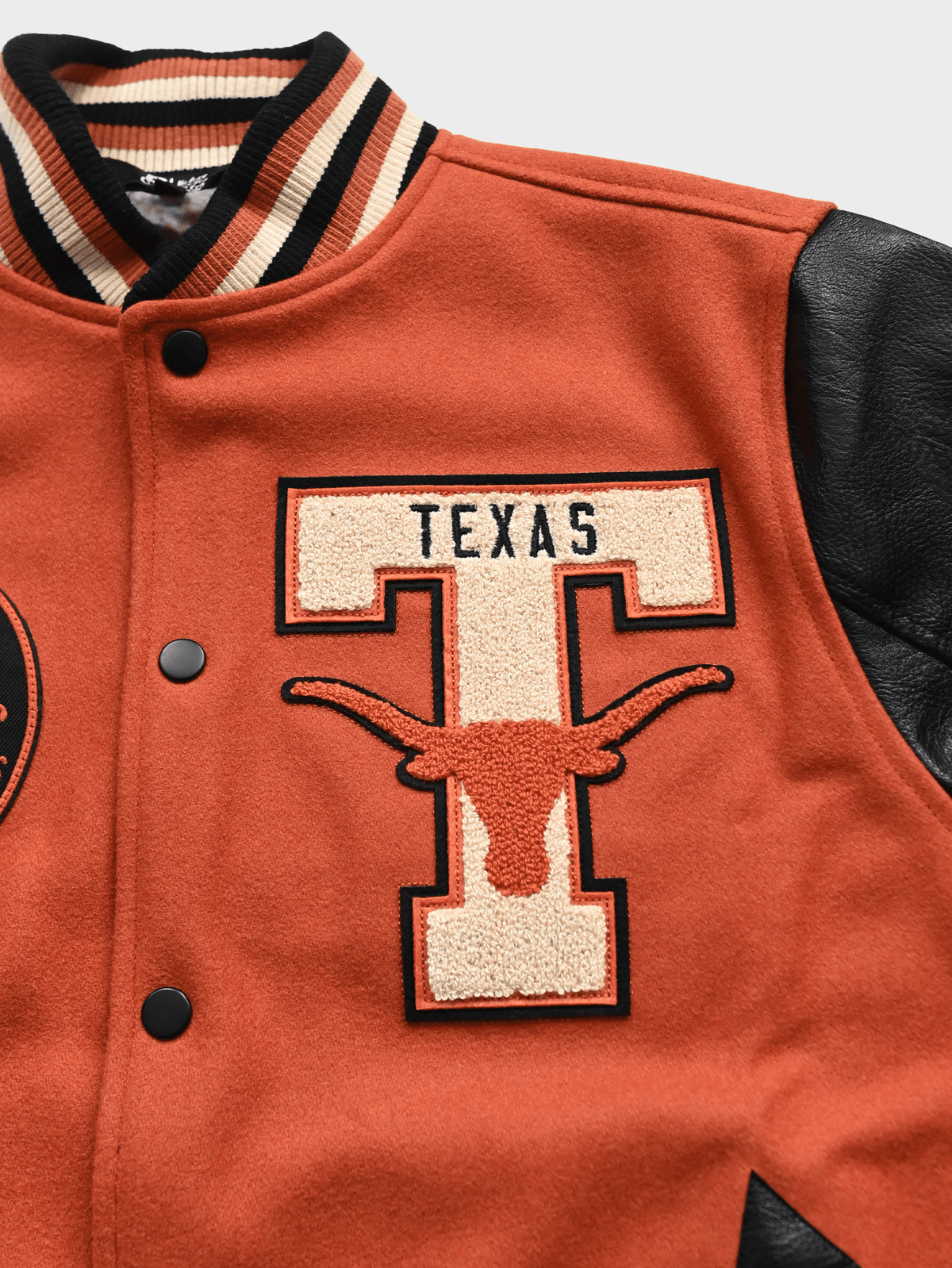 UT - Ricky Williams x Earl Campbell Varsity Jacket - Roots of Fight Canada
