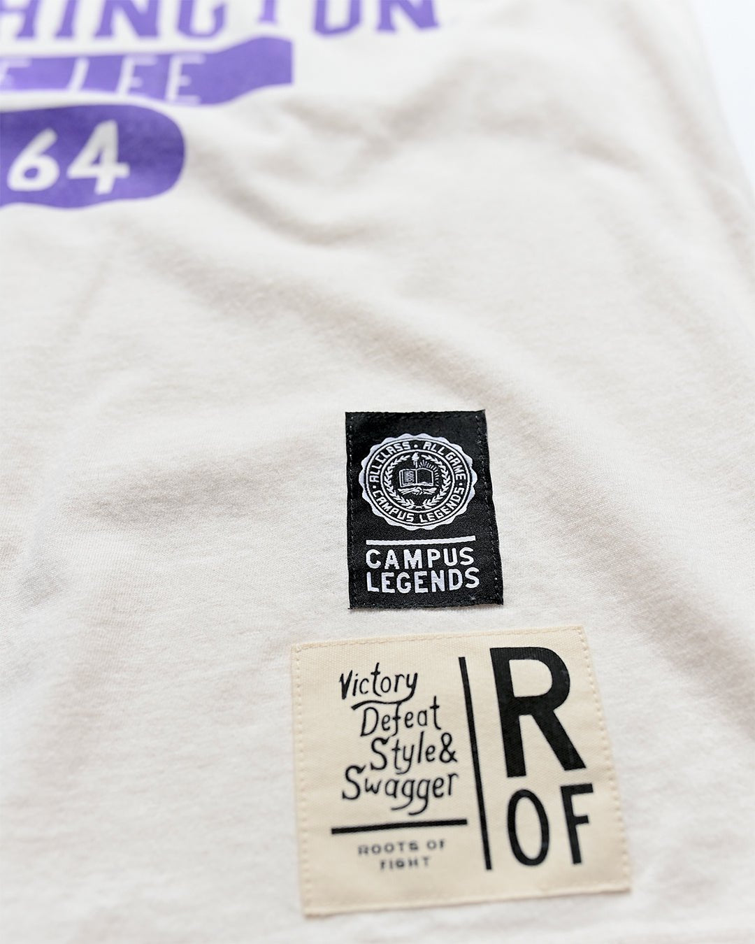 UW - Bruce Lee Legends ’61 - '64 White Tee - Roots of Fight Canada