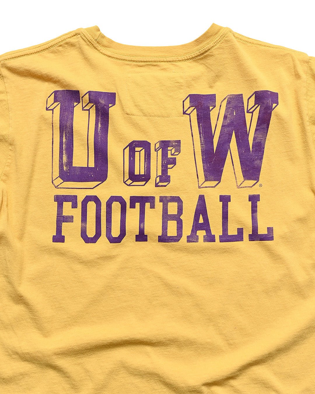 UW - Football 1960 National Champs Gold Tee - Roots of Fight Canada