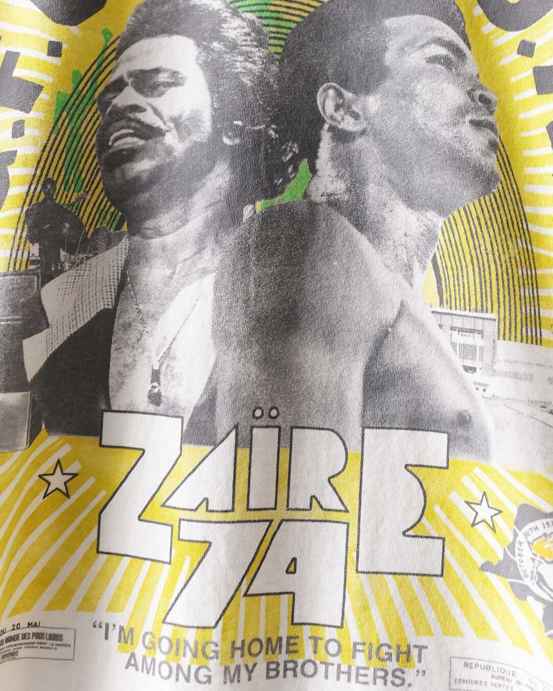 Ali & James Brown Rumble in the Jungle Tee - Roots of Fight Canada